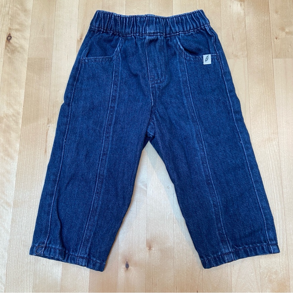 Easy Peasy Denim Pants with seam detailing 18M